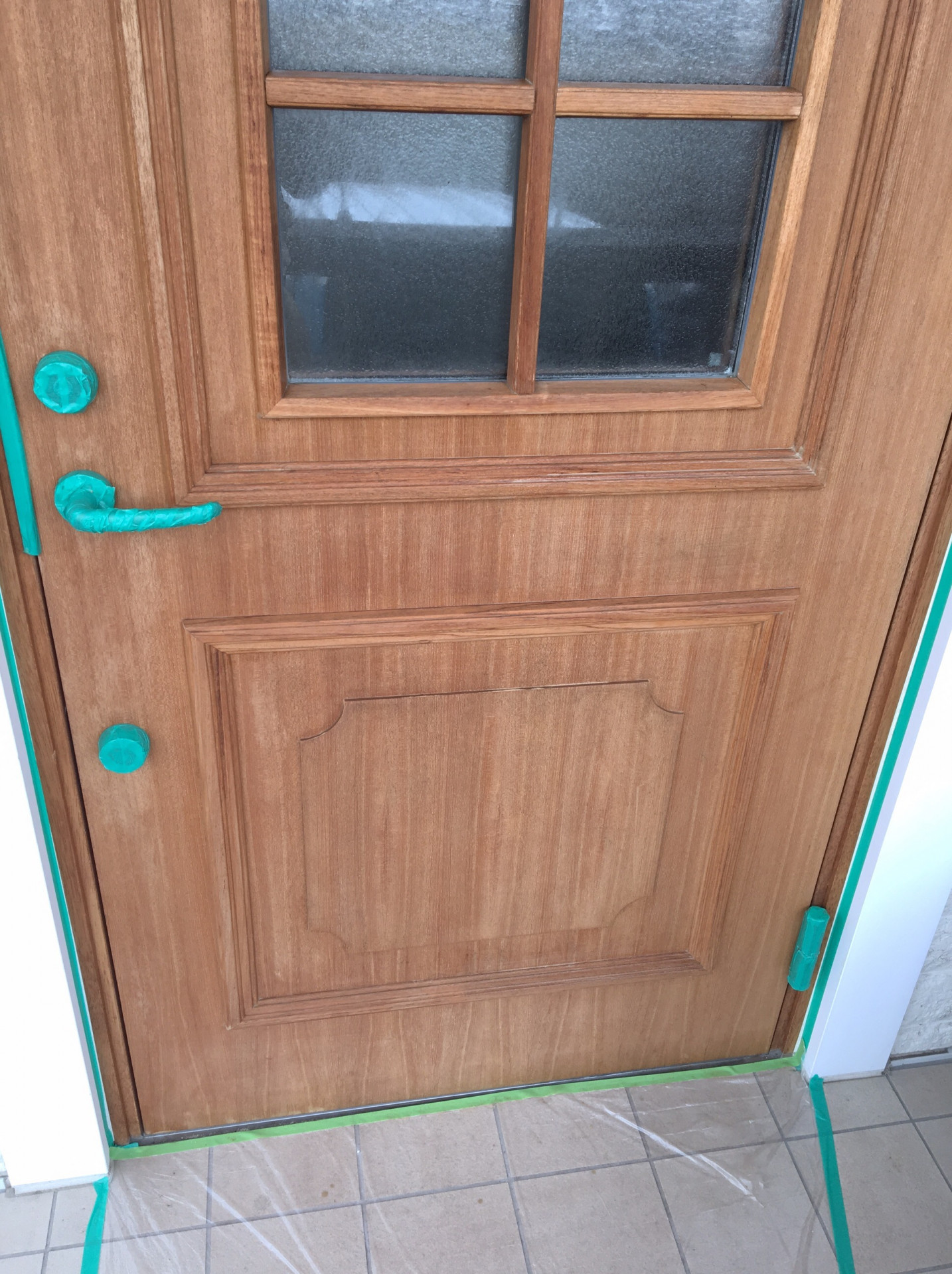 木製ドア除カビビフォー